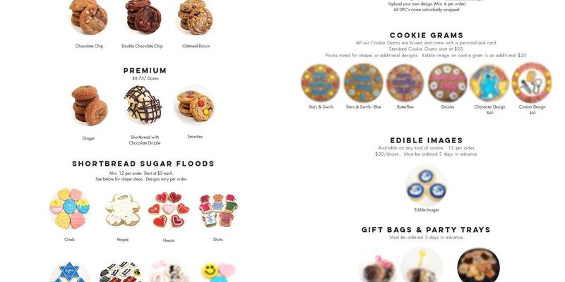 Cakes by Robert Menu