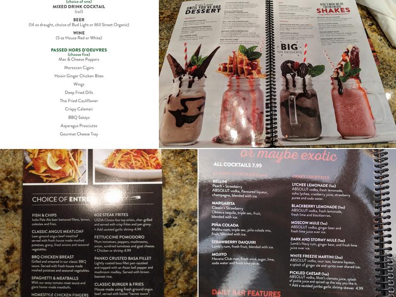 Pickle Barrel Menu