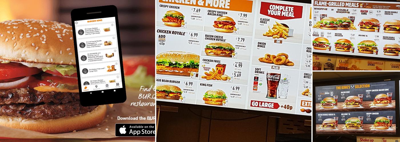 Burger King Menu