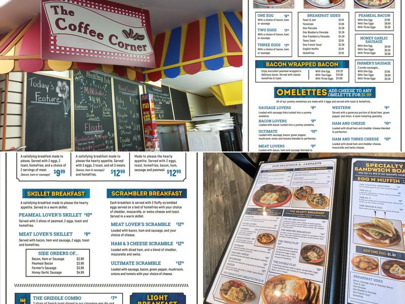 Ure's Country Kitchen Menu