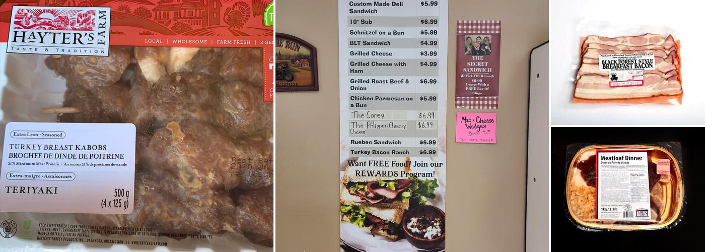 Cloverleaf Farms FOOD OUTLET & More Menu