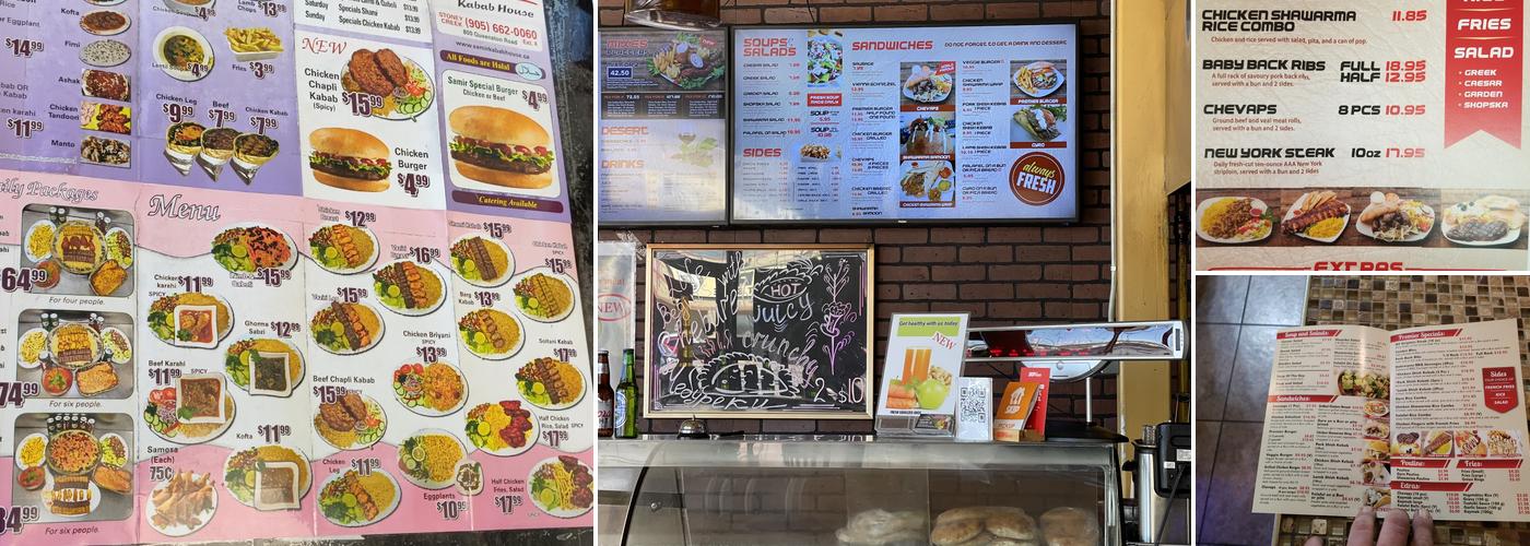 Premier Bbq House Menu