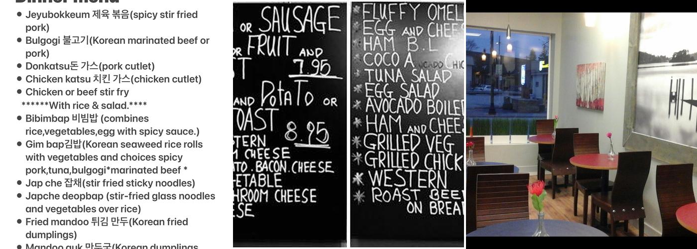 Cafe Coco Menu