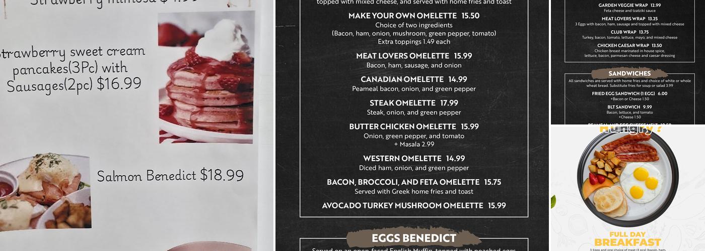 Newcastle Griddle Menu