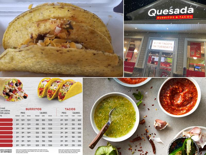 Quesada Burritos & Tacos 631 Principale St, Casselman