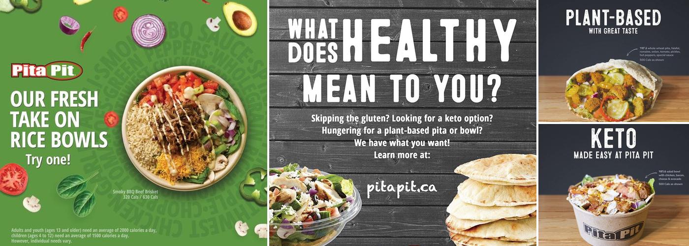 Pita Pit Menu