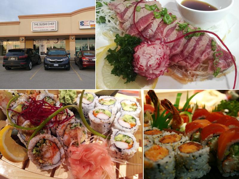 the sushi chef 4171 Innisfil Beach Rd #3, Thornton
