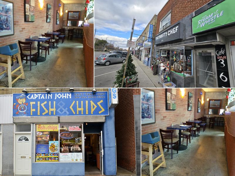 Captain John Donlands Fish & Chips 373 Donlands Ave, East York