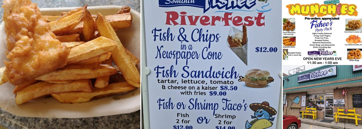 Somthin' Fishee Menu