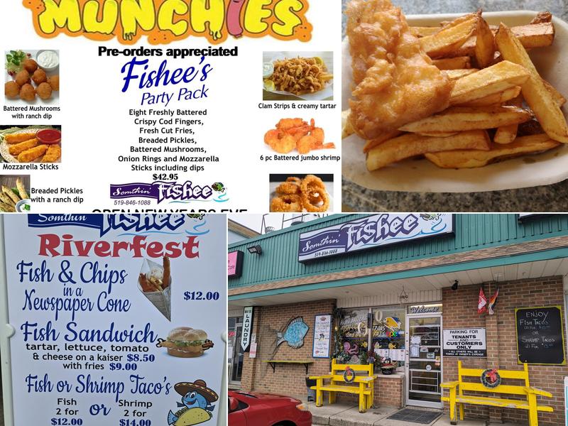 Somthin' Fishee Menu