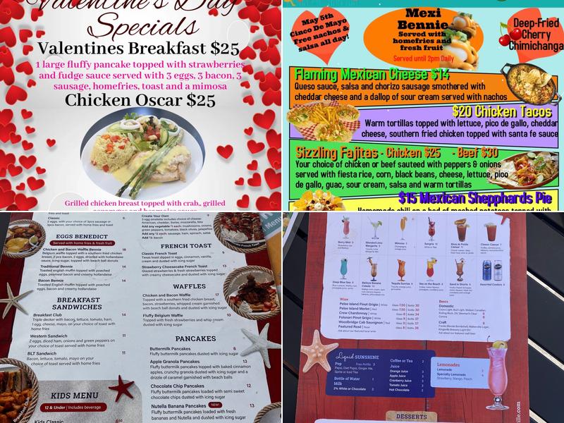 Beach House Grill Menu