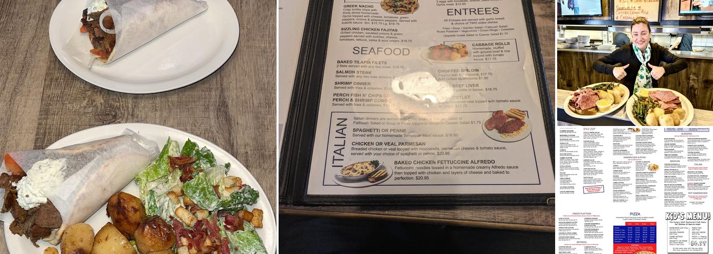 The Hungry Wolf Restaurant Menu