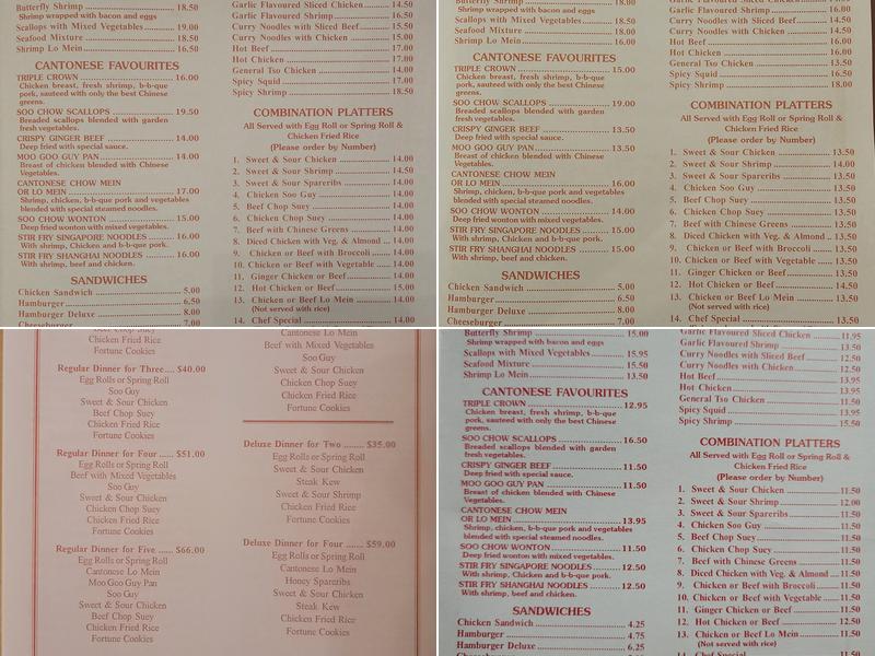Lucky Kitchen Restaurant Menu