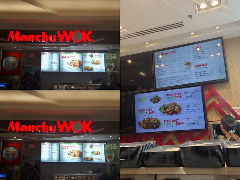 Manchu Wok Menu