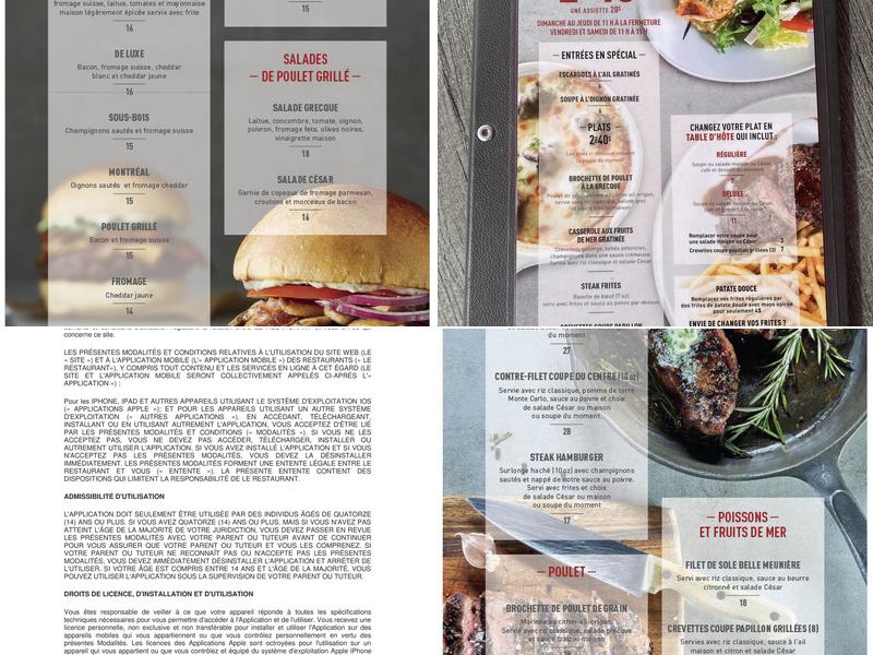 Barbies Resto Bar Grill - Lebourgneuf Menu