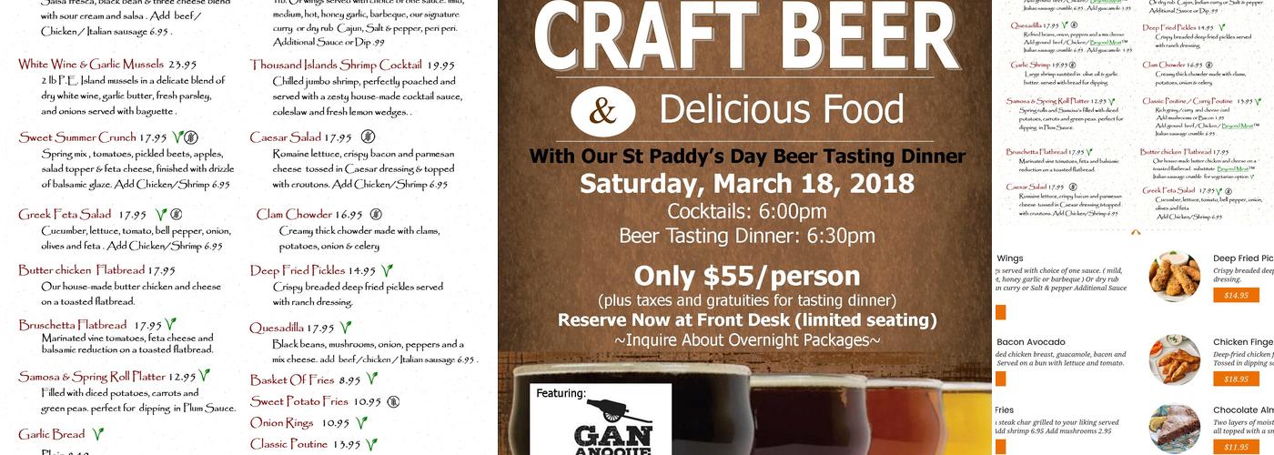 Muskie Jake's Tap & Grill Menu