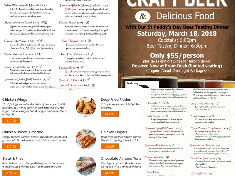 Muskie Jake's Tap & Grill Menu