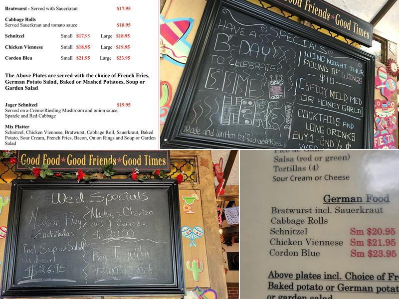 Sol De Acapulco Restaurante Menu