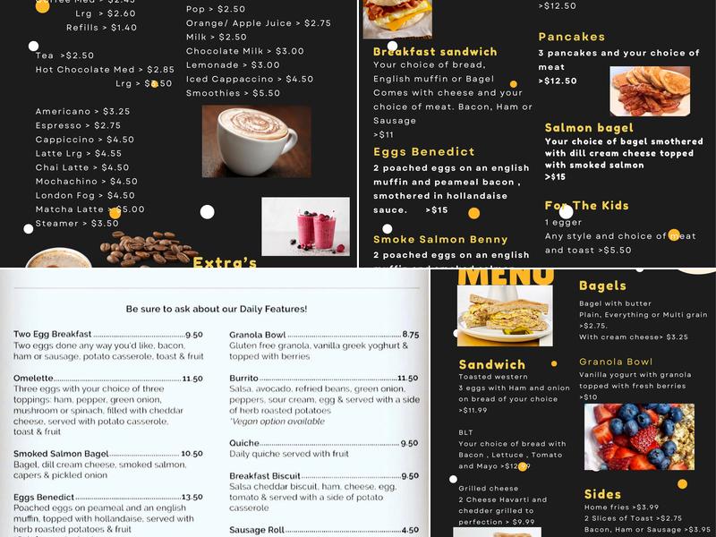 Watercress Bistro Menu