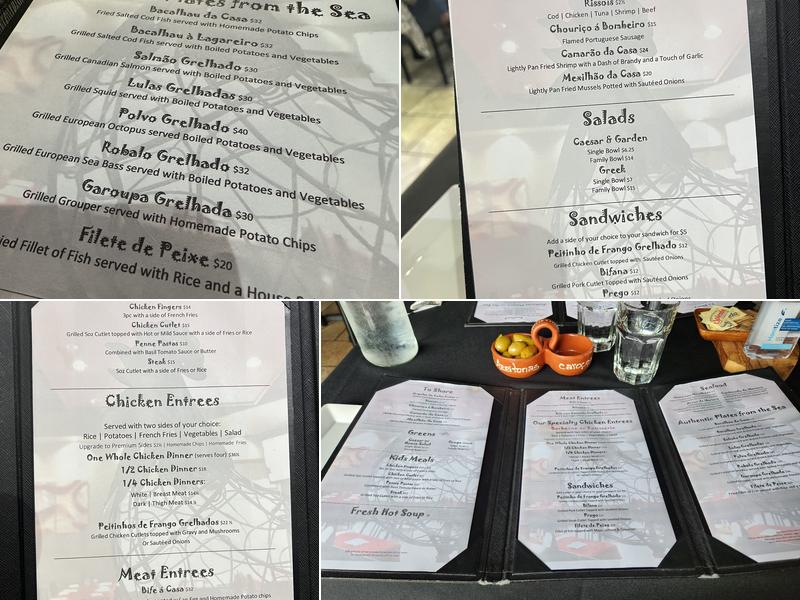 Galina's BBQ Churrasqueira Menu