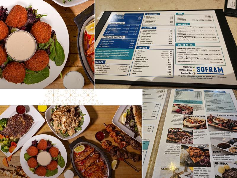 SOFRAM Richmond Hill Menu