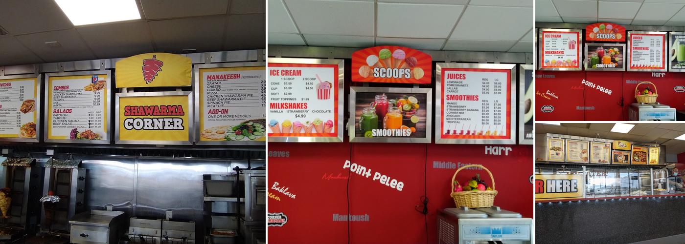 Shawarma Corner Menu
