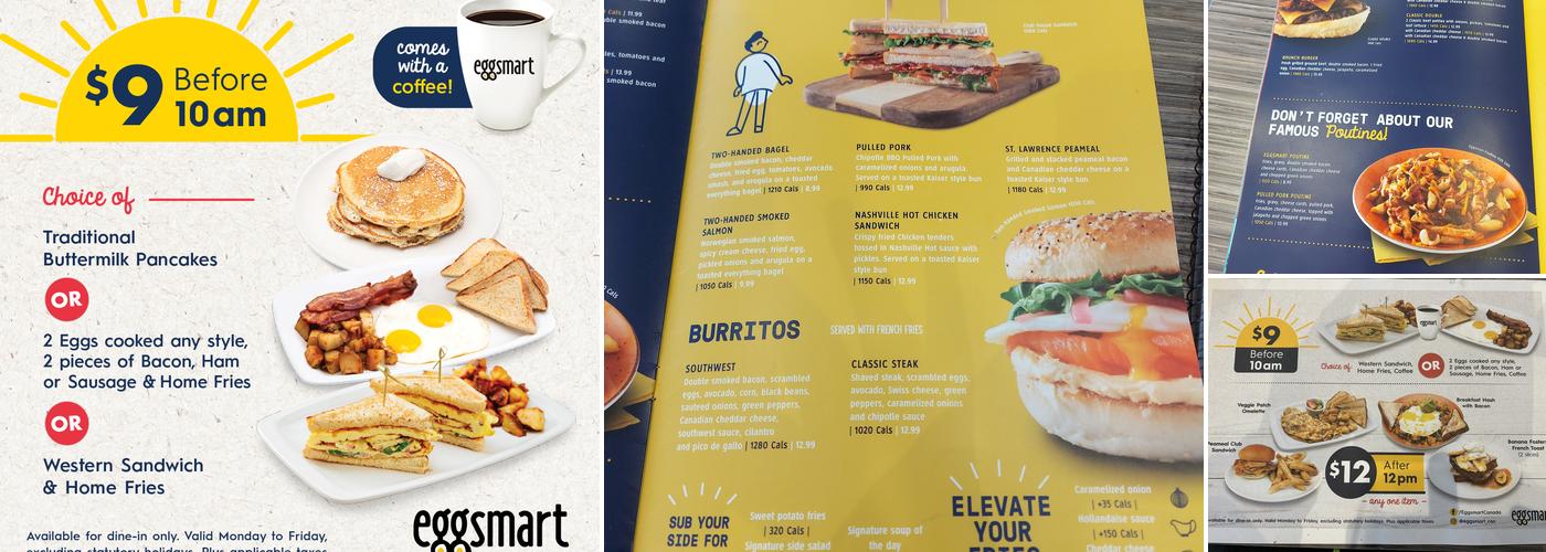 Eggsmart Menu