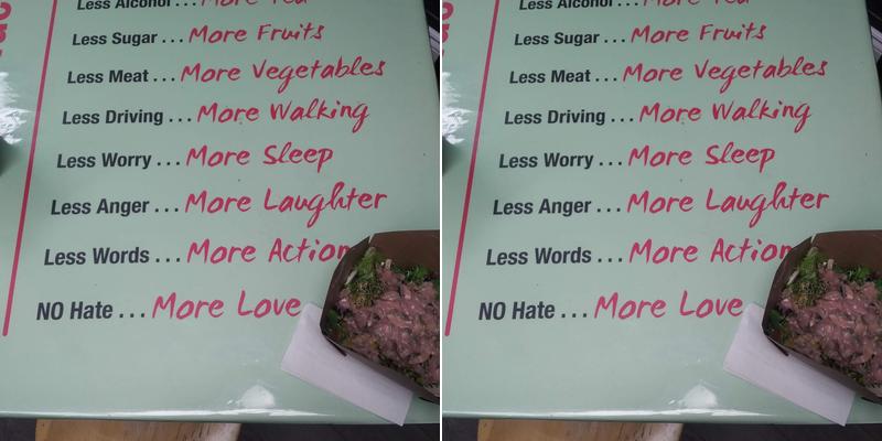 Fresh FueLL Menu