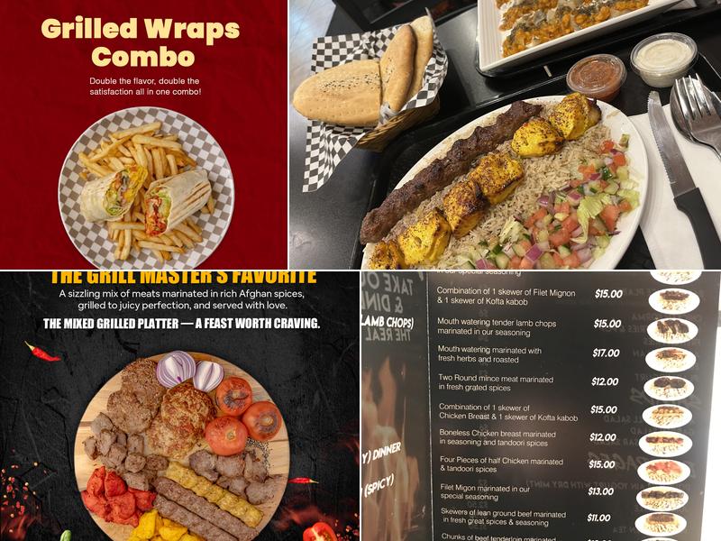 Afghan Grill Menu