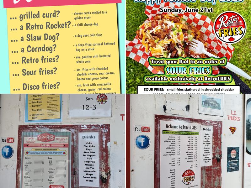 RetroFRIES Menu