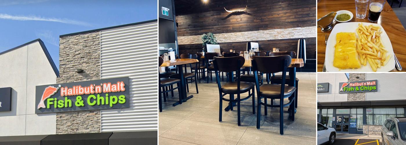 Halibut 'N' Malt Fish & Chips