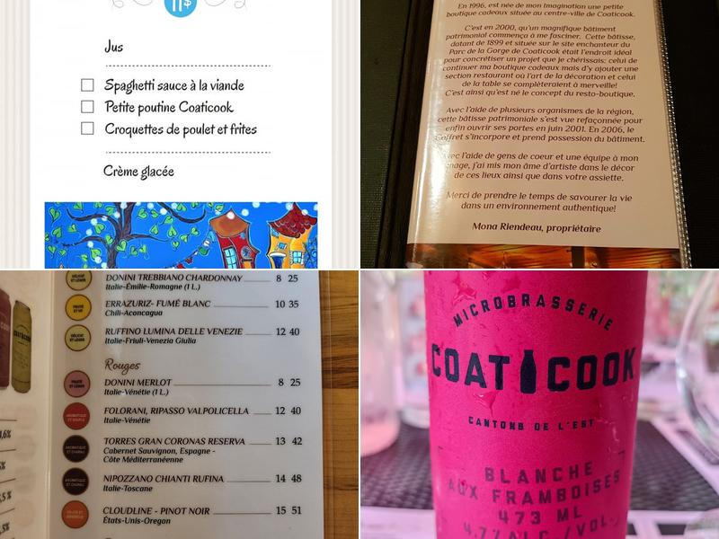 Coffret de l'Imagination Menu