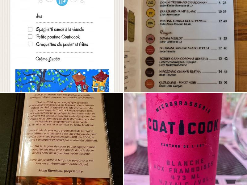 Coffret de l'Imagination Menu