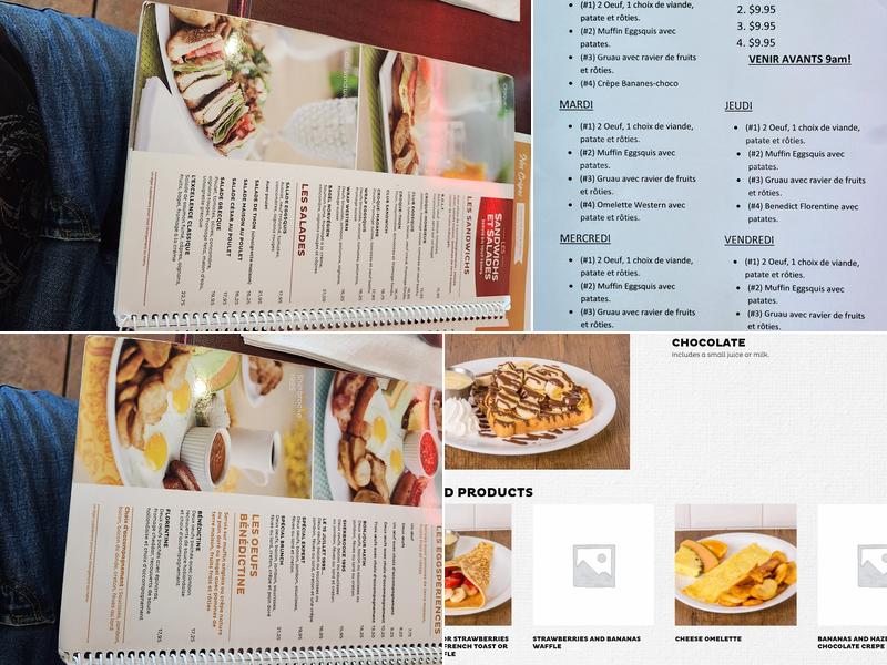 Eggsquis Menu