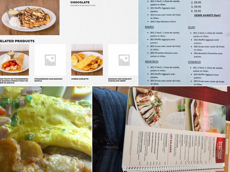 Eggsquis Menu