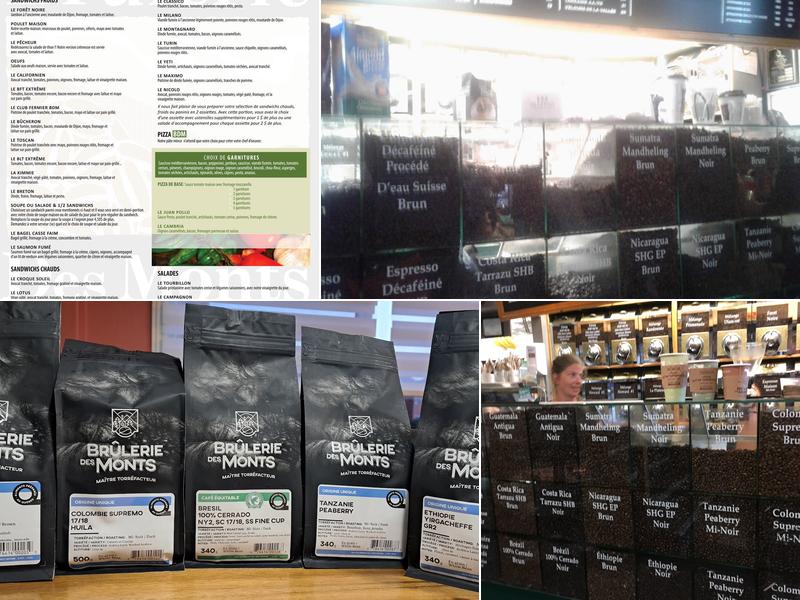 Brûlerie Des Monts Menu