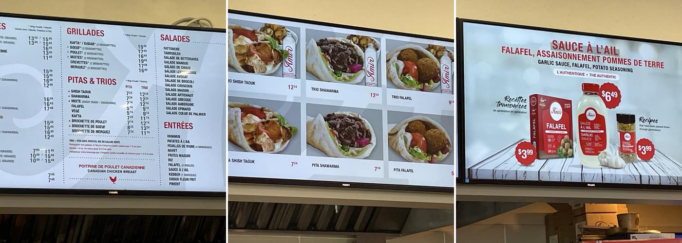 Amir Menu