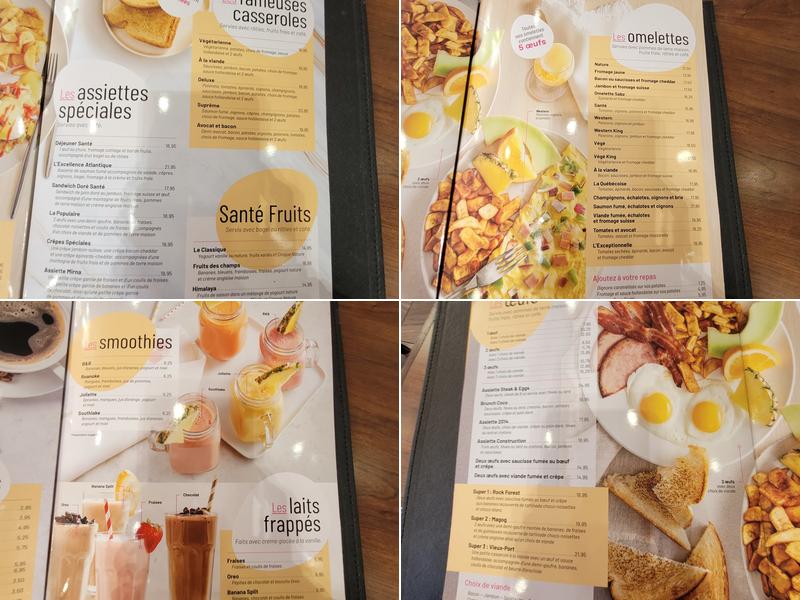 Coco Frutti - St-Hubert Menu