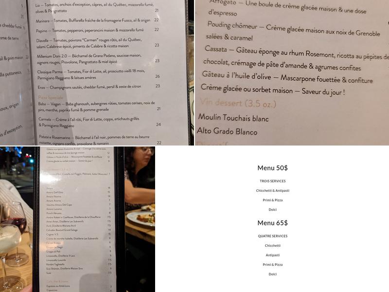 Rita Menu