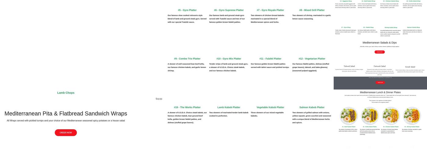 The Green Olive Belmont Heights Menu