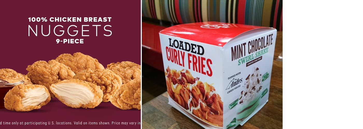 Arby's Menu