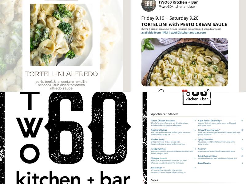 Two60 Kitchen + Bar Menu