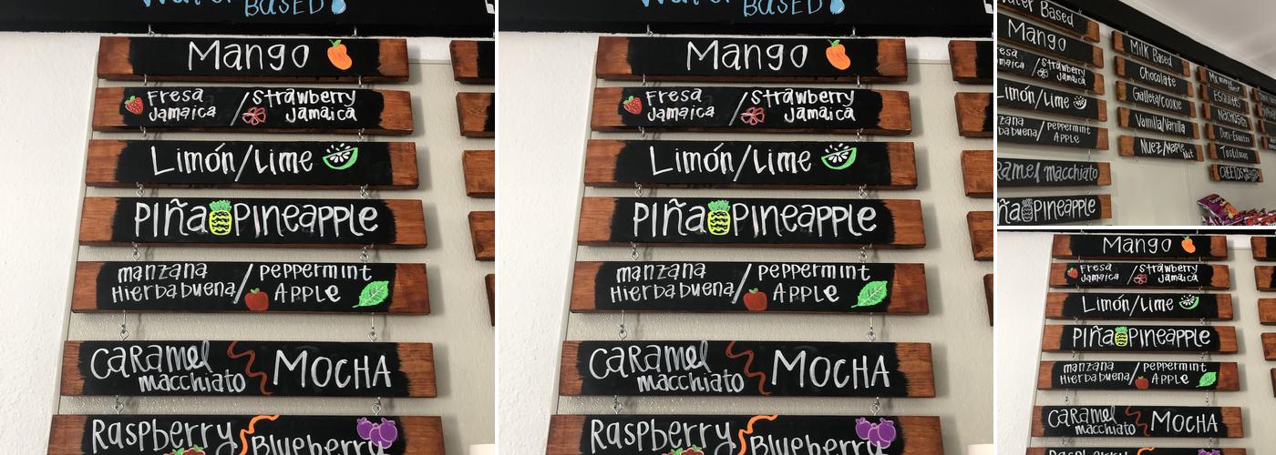 La Garrafa MX Menu
