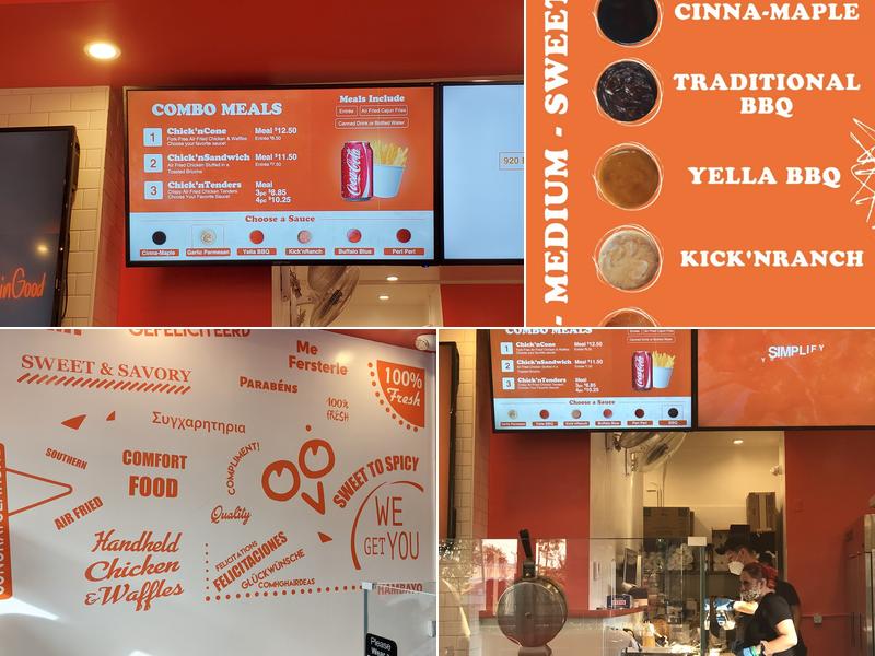 Chick'nCone Fort Lauderdale Menu