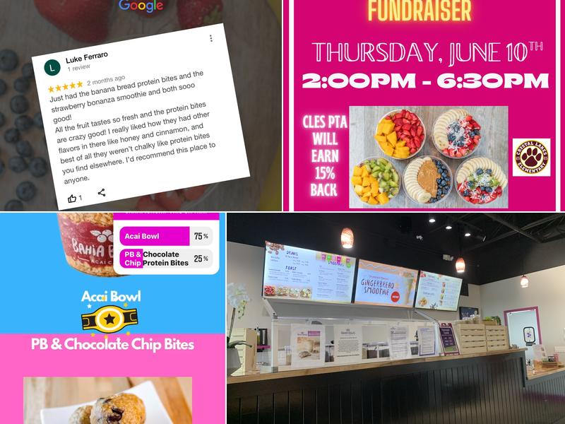 Bahia Bowls Boynton Beach Menu