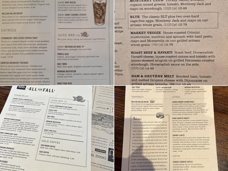 First Watch Menu
