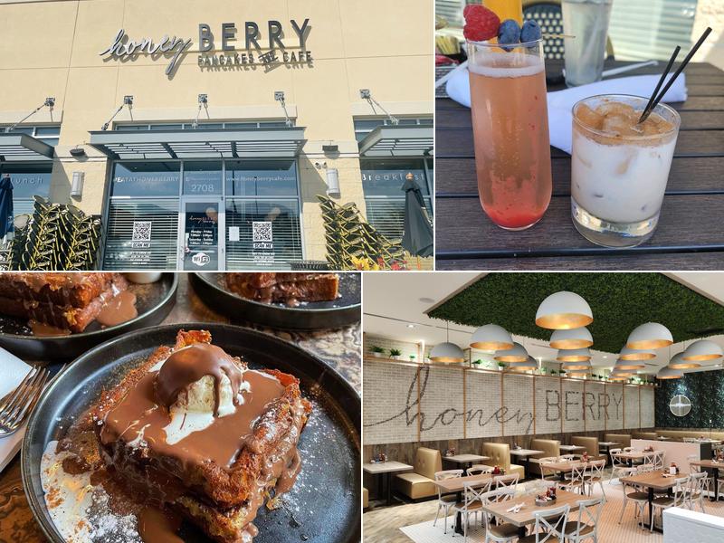 Honey Berry Pancakes and Cafe