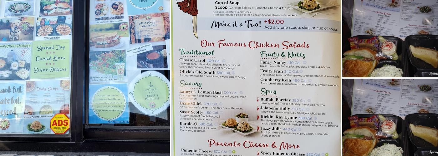 Chicken Salad Chick Menu