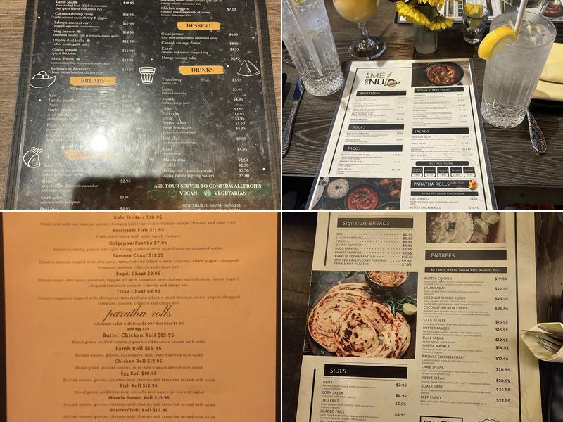 Paratha Wala Inc. Menu