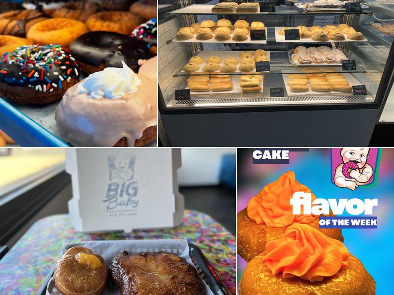 Big Baby Rolls and Donuts